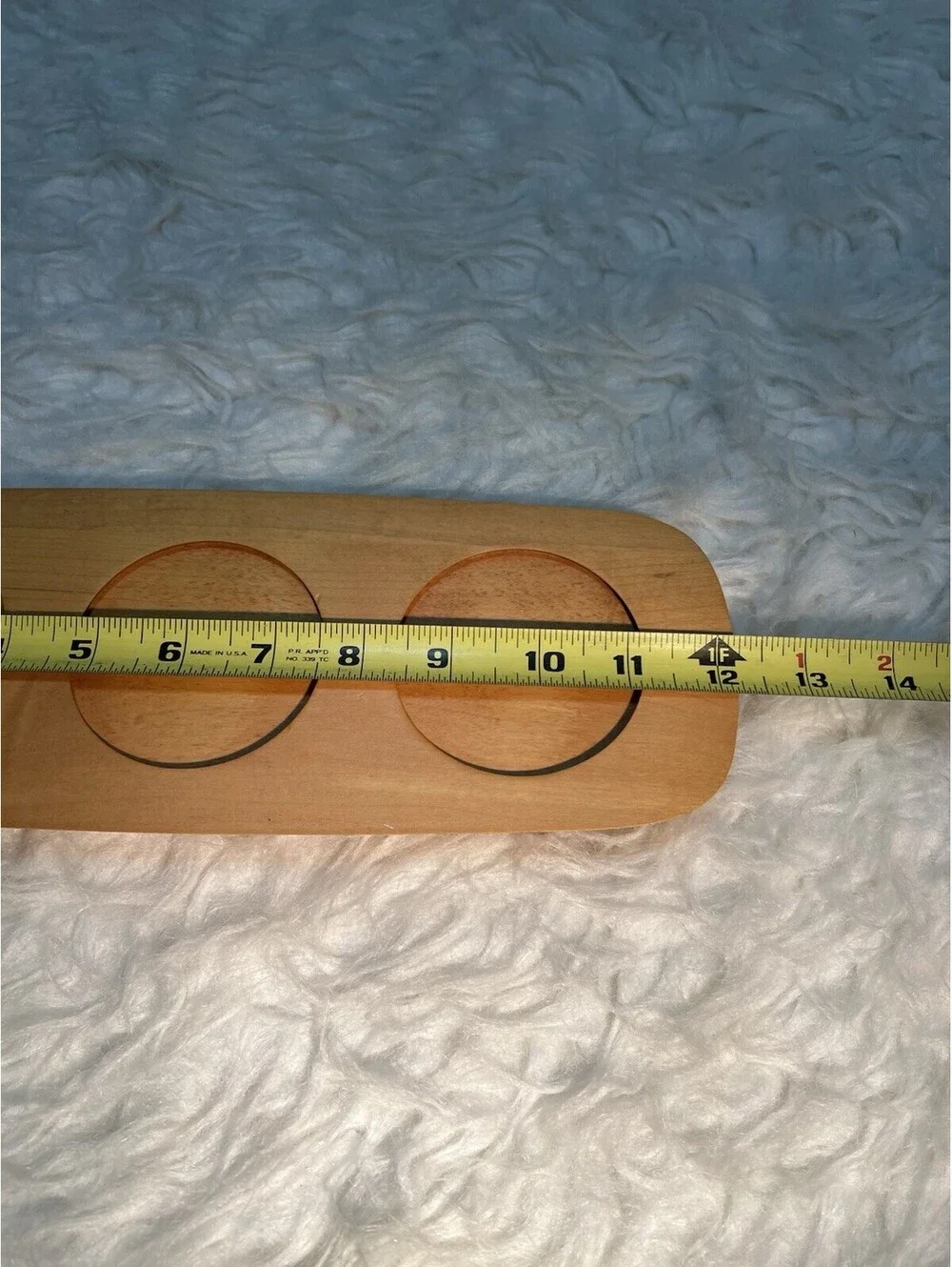 Longaberger Wood Riser Regular Flower Pot Holder